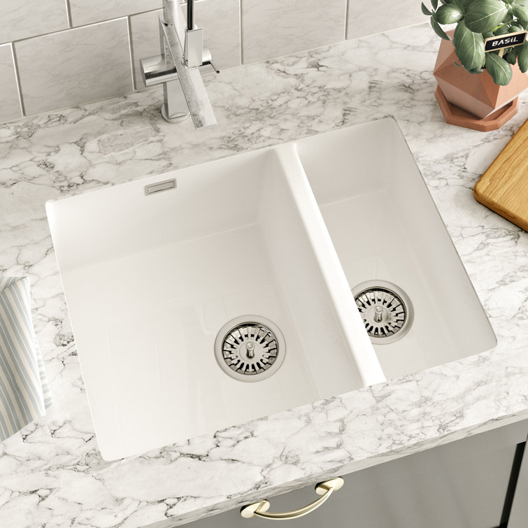 Zipcode Design 55Cm x 46Cm 1.5 Bowl Undermount Kitchen Sink & Reviews